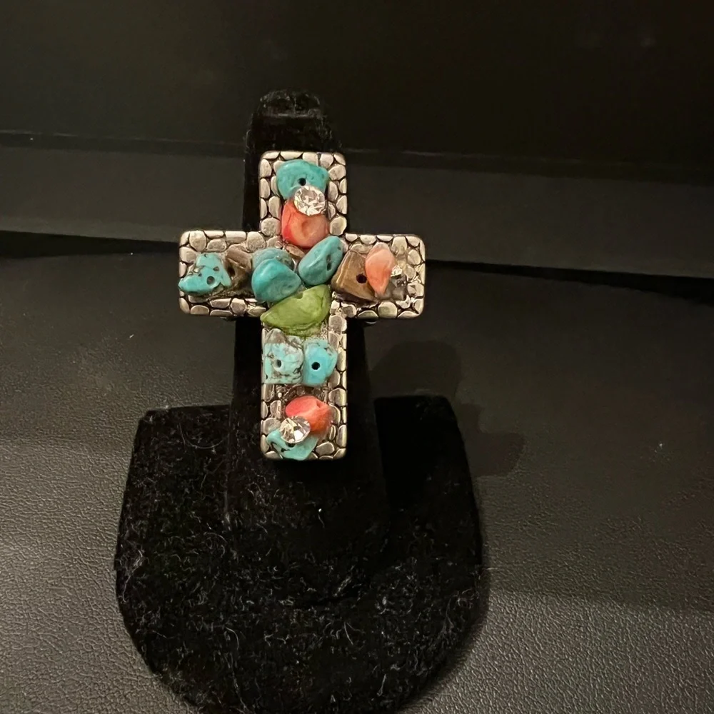 Cross stretch ring - Picture 1 of 2